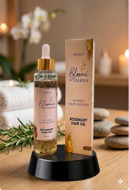 Bloomé Essence Rosemary Hair Oil – For Hair Growth & Fall Control